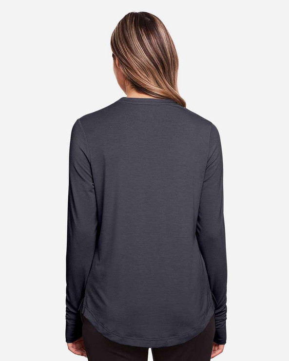 North End NE400W - Women's JAQ Snap-Up Stretch Performance Pullover