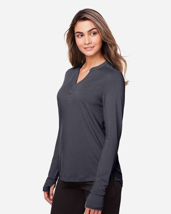North End NE400W - Women's JAQ Snap-Up Stretch Performance Pullover