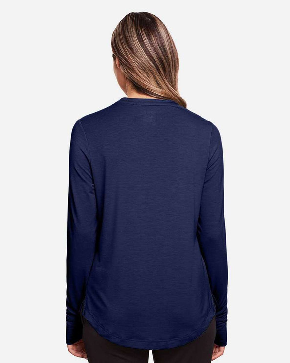 North End NE400W - Women's JAQ Snap-Up Stretch Performance Pullover