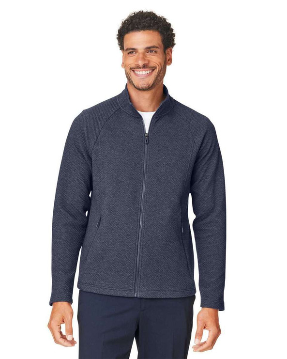 North End NE727 - Men's Spirit Textured Full-Zip