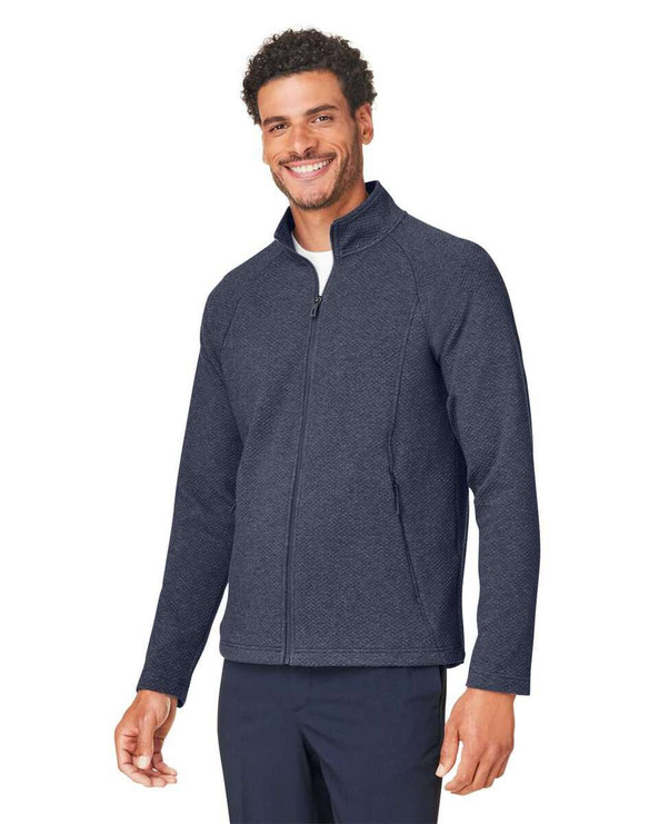 North End NE727 - Men's Spirit Textured Full-Zip