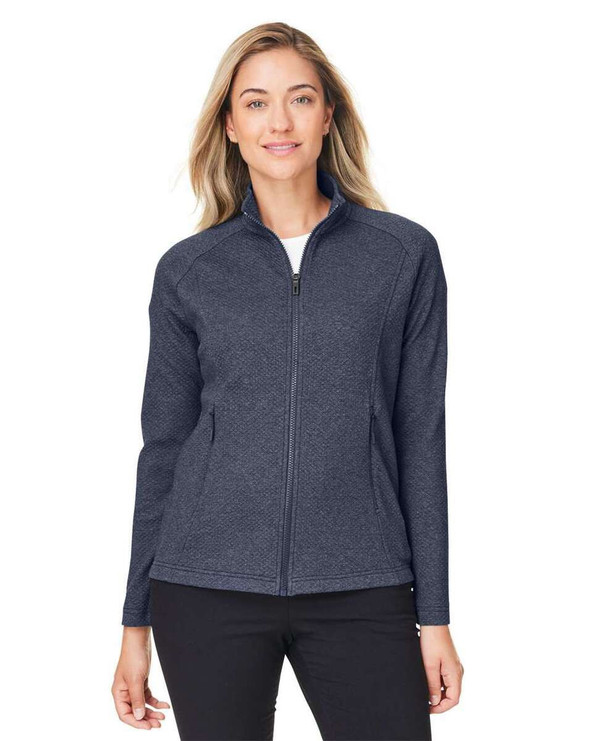 North End NE727W - Women's Spirit Textured Full-Zip