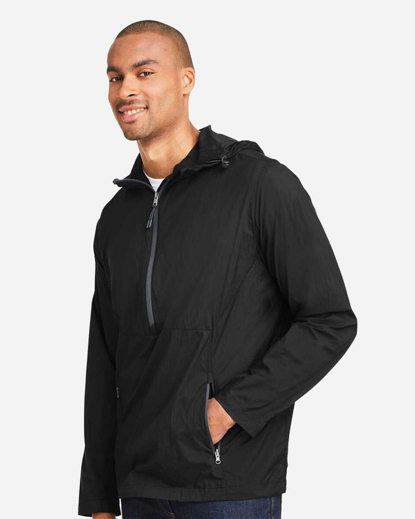 North End NE810 - Men's Aura Lightweight Packable Anorak