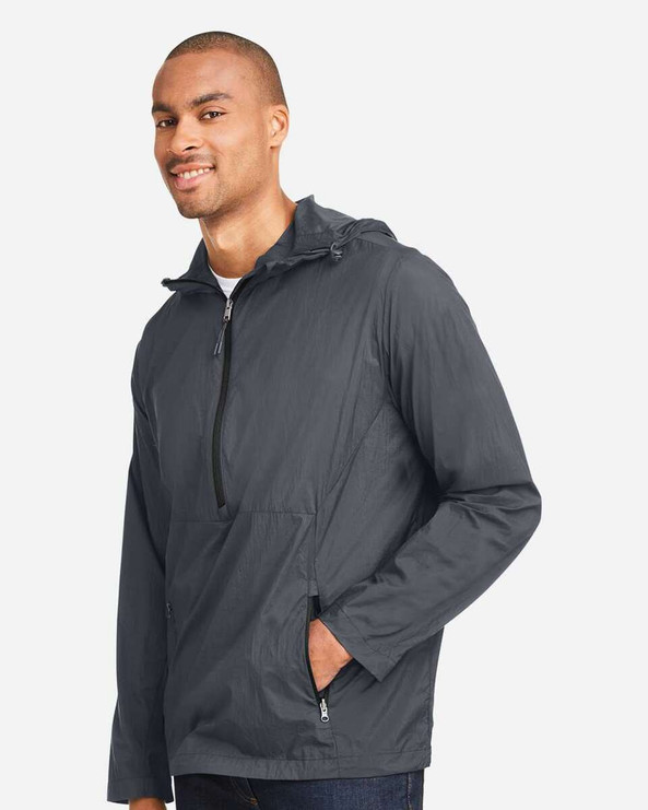 North End NE810 - Men's Aura Lightweight Packable Anorak