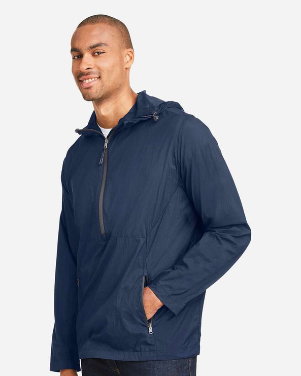 North End NE810 - Men's Aura Lightweight Packable Anorak