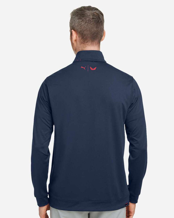 Puma Golf 537472 - Volition Camo Cover Quarter-Zip Pullover