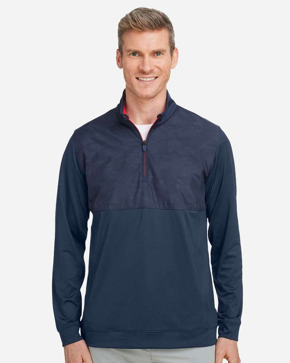 Puma Golf 537472 - Volition Camo Cover Quarter-Zip Pullover
