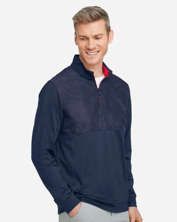 Puma Golf 537472 - Volition Camo Cover Quarter-Zip Pullover