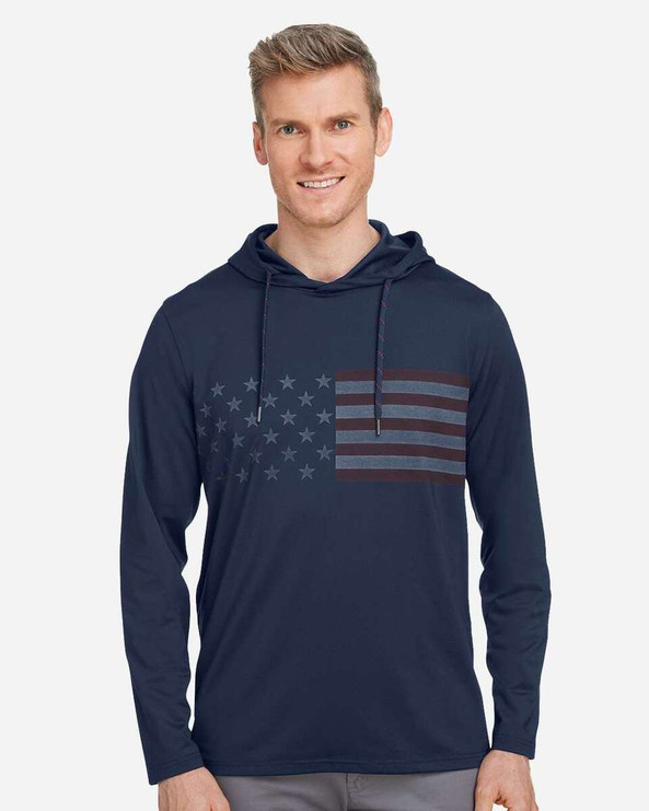 Puma Golf 537474 - Volition Patriotic Hooded Pullover