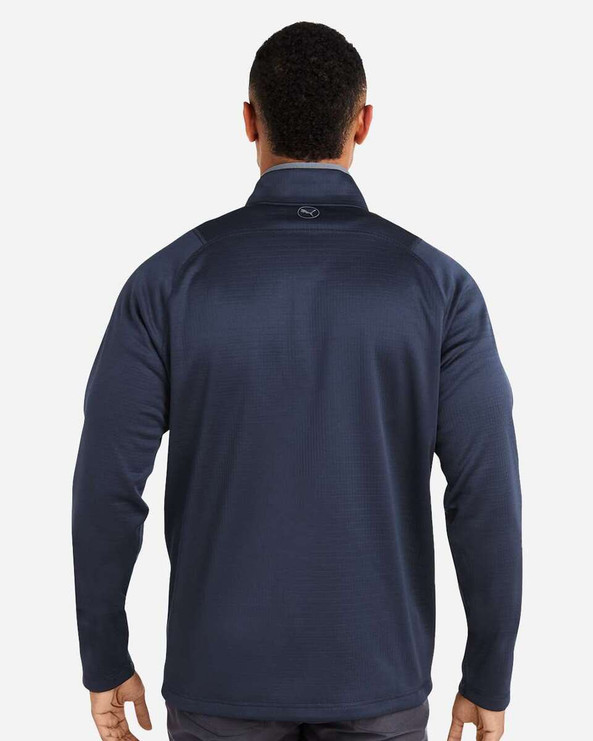 Puma Golf 631105 - Waffle Fleece Quarter-Zip Pullover