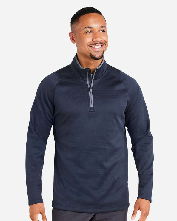 Puma Golf 631105 - Waffle Fleece Quarter-Zip Pullover