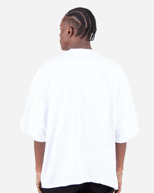 Shaka Wear SHGDD - Camiseta con hombros caídos teñida en prenda