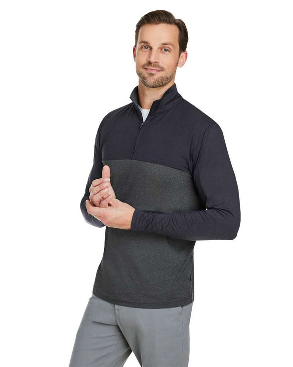 Spyder S18024 - Spyre Flex Colorblock Quarter-Zip Pullover