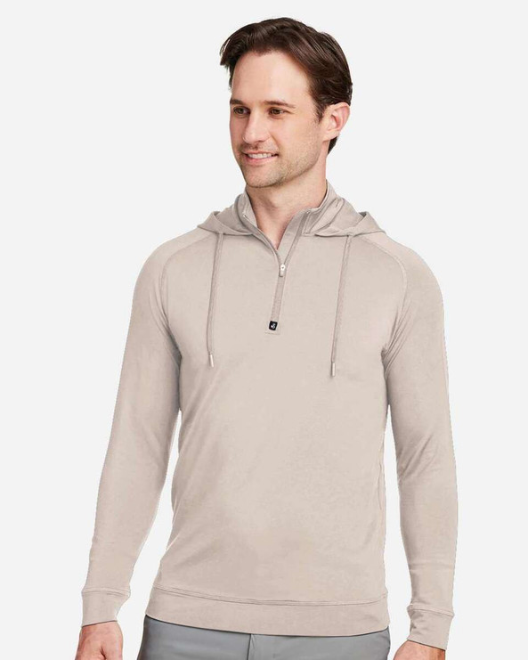 Swannies SWV600 - Sudadera con capucha Vandyke Quarter-Zip Pullover