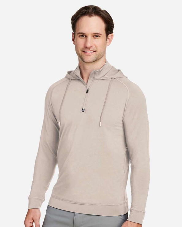 Swannies SWV600 - Sudadera con capucha Vandyke Quarter-Zip Pullover