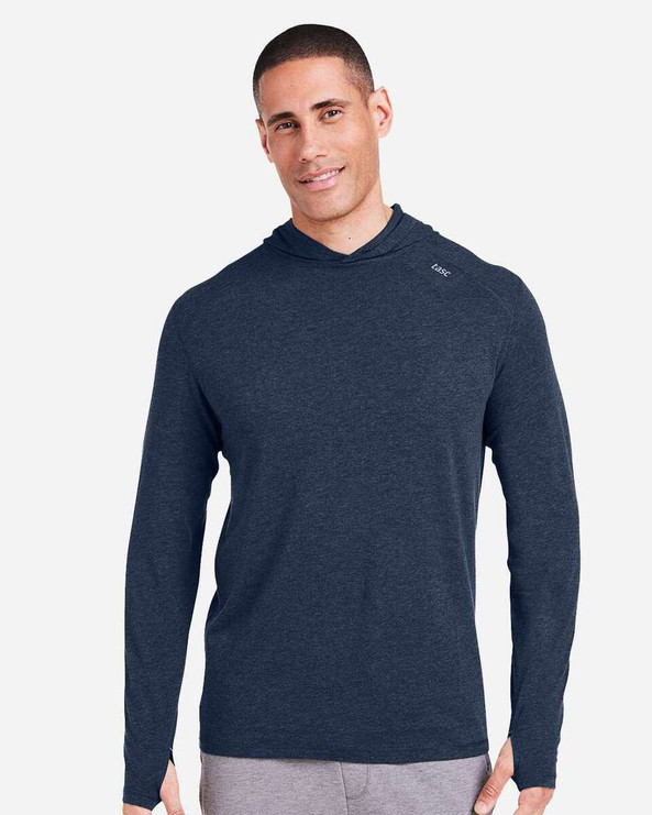 TASC Performance Inc TM405H - Camiseta ligera de manga larga con capucha Carrollton