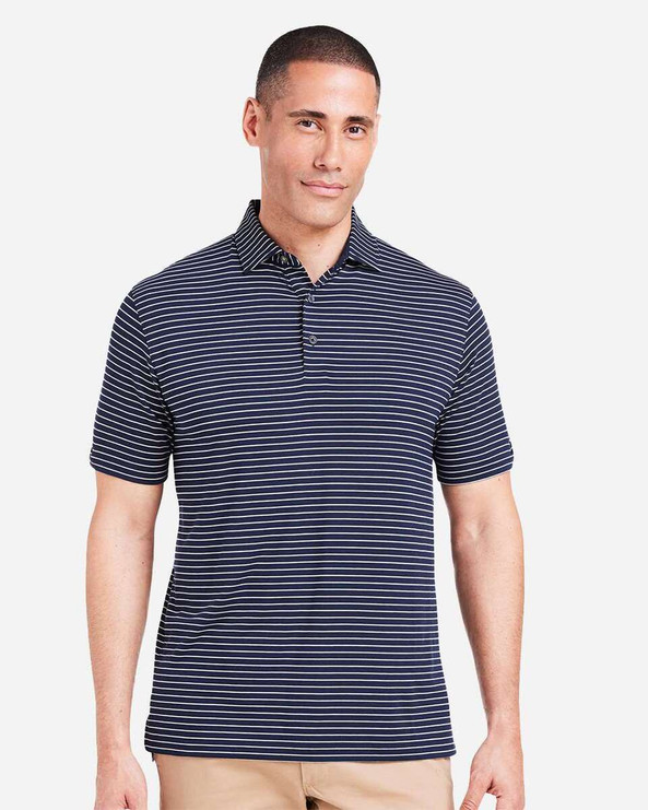 TASC Performance Inc TM546Y - Cloud Lightweight Polo Brookline Stripe