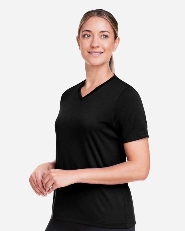Team 365 TT15W - Camiseta de malla Zone Performance para mujer