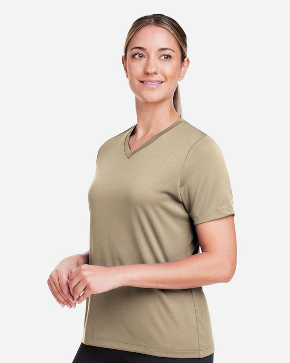 Team 365 TT15W - Camiseta de malla Zone Performance para mujer