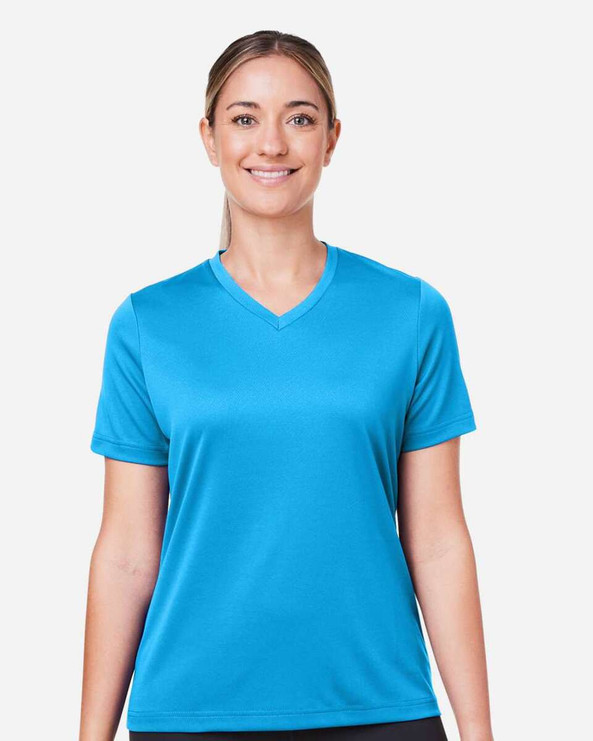 Team 365 TT15W - Camiseta de malla Zone Performance para mujer