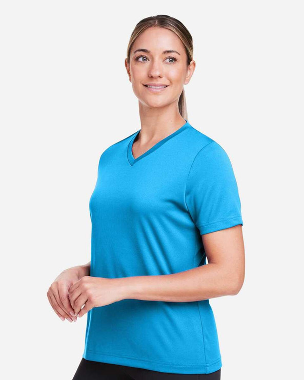 Team 365 TT15W - Camiseta de malla Zone Performance para mujer