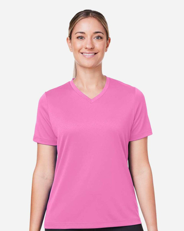 Team 365 TT15W - Camiseta de malla Zone Performance para mujer