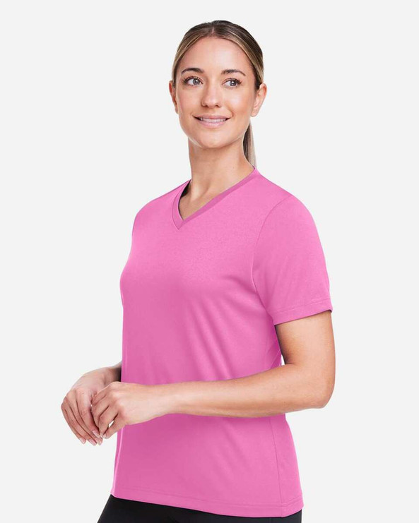 Team 365 TT15W - Camiseta de malla Zone Performance para mujer