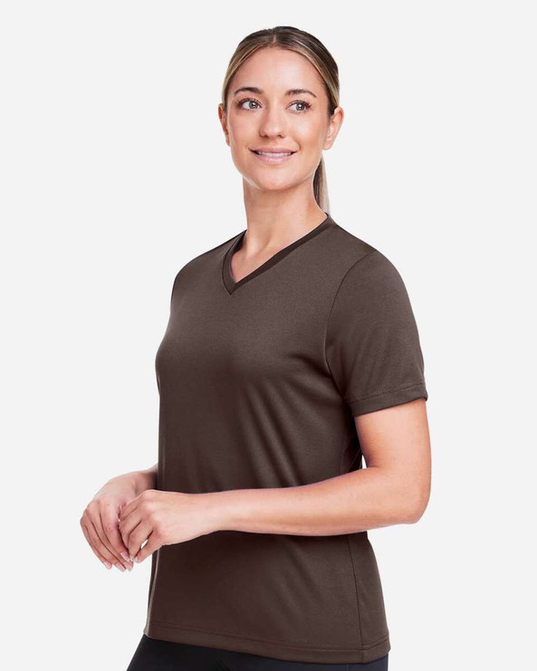 Team 365 TT15W - Camiseta de malla Zone Performance para mujer