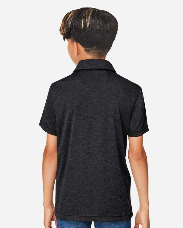 Team 365 TT51HY - Polo de alto rendimiento Youth Zone Sonic Heather