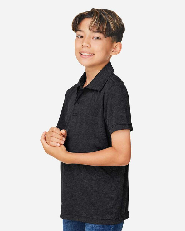 Team 365 TT51HY - Polo de alto rendimiento Youth Zone Sonic Heather