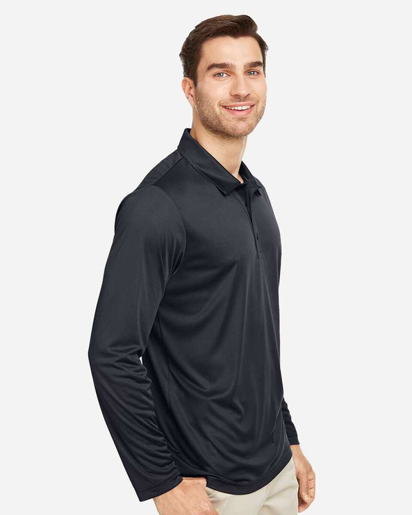 Team 365 TT51L - Men's Zone Performance Long Sleeve Polo