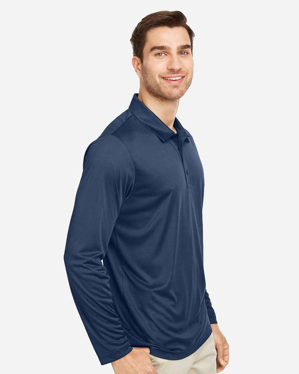 Team 365 TT51L - Men's Zone Performance Long Sleeve Polo