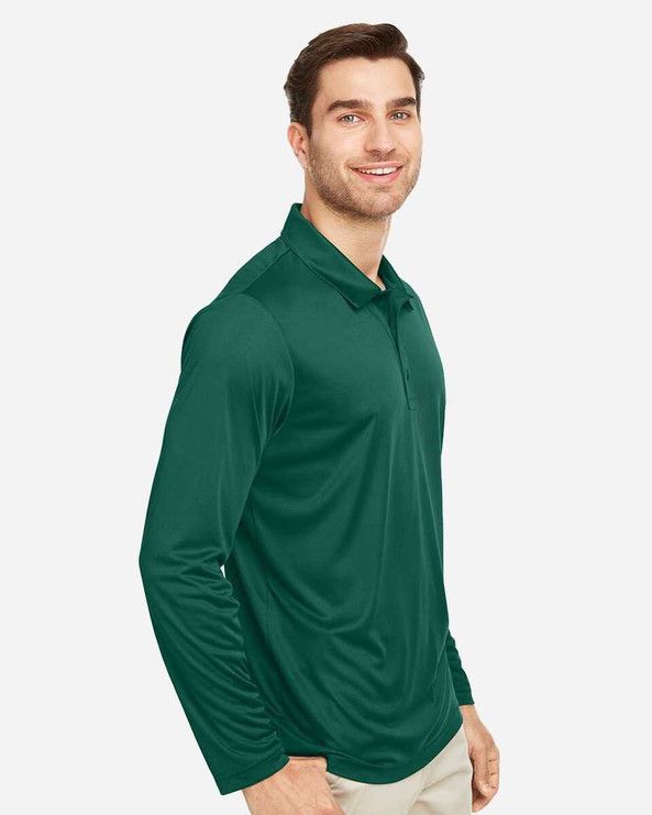 Team 365 TT51L - Men's Zone Performance Long Sleeve Polo