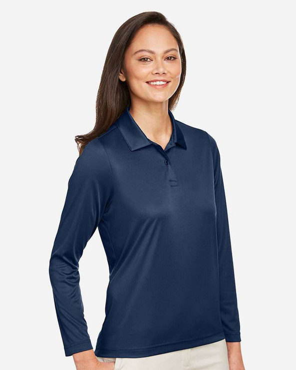 Team 365 TT51LW - Women's Zone Performance Long Sleeve Polo