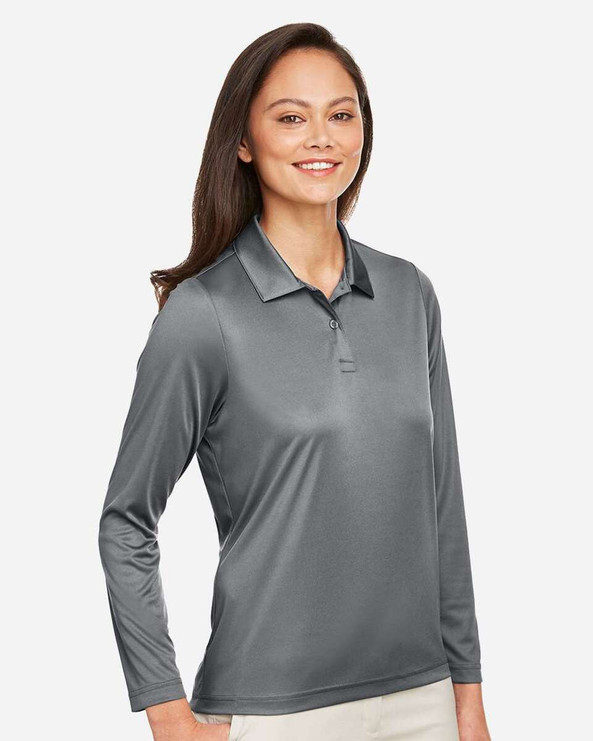 Team 365 TT51LW - Women's Zone Performance Long Sleeve Polo
