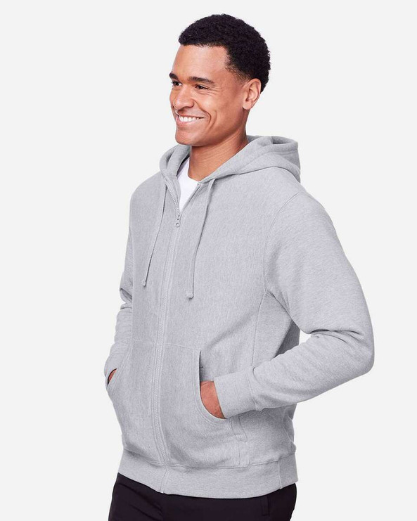 Team 365 TT95 - Unisex Zone HydroSport™ Heavyweight Full-Zip Hooded Sweatshirt