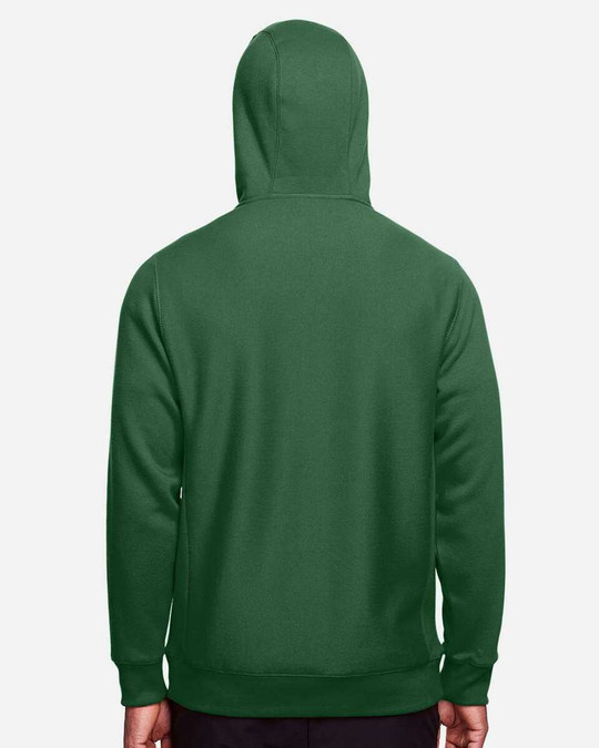 Team 365 TT95 - Sudadera unisex Zone HydroSport™ Heavyweight con capucha y cremallera completa