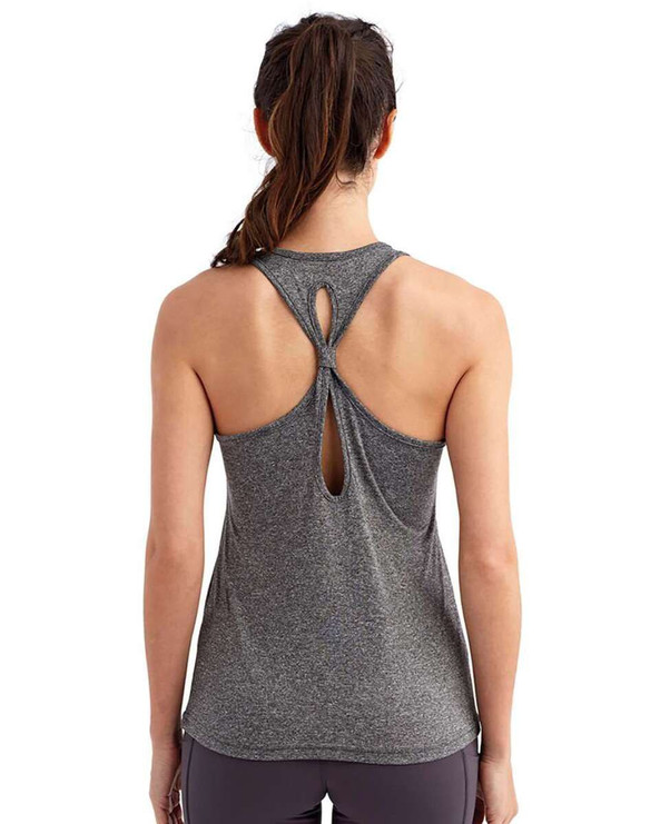 TriDri TD042 - Camiseta de tirantes Venus con espalda anudada para mujer