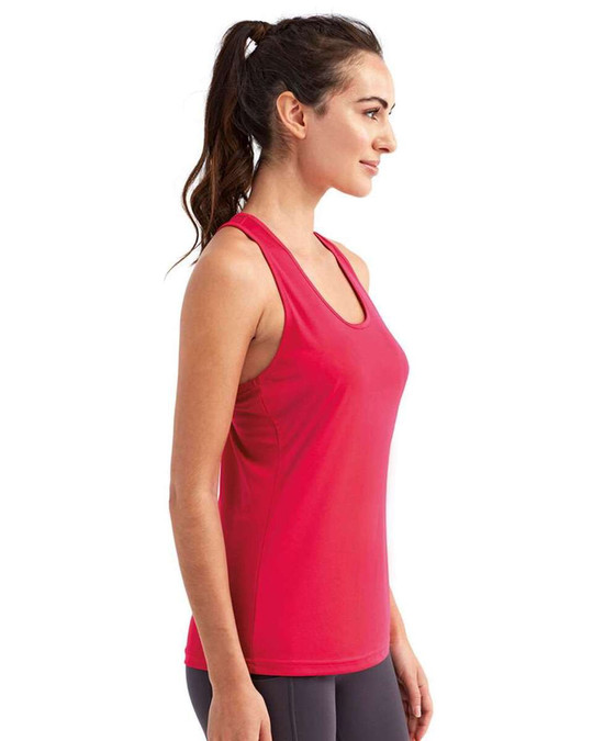 TriDri TD042 - Camiseta de tirantes Venus con espalda anudada para mujer