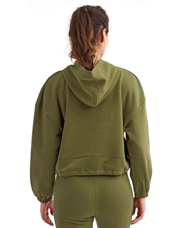 TriDri TD085 - Sudadera con capucha Cropped Maria para mujer