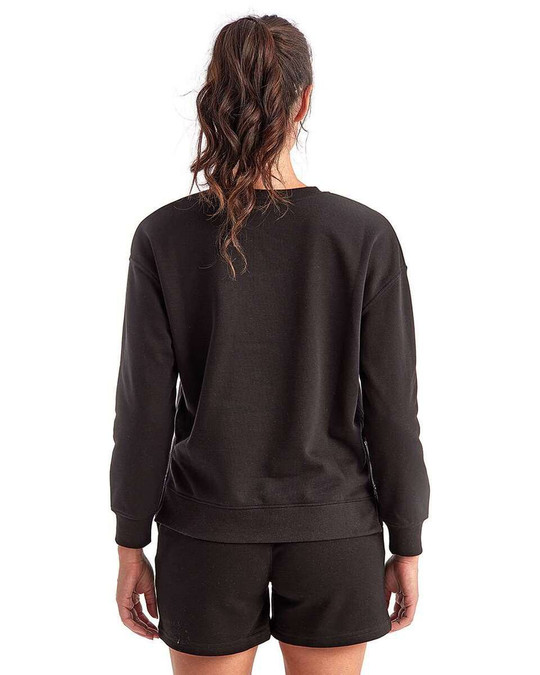 TriDri TD600 - Sudadera con cremallera lateral Billie, mujer
