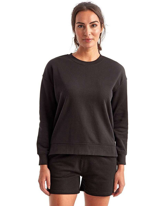 TriDri TD600 - Sudadera con cremallera lateral Billie, mujer