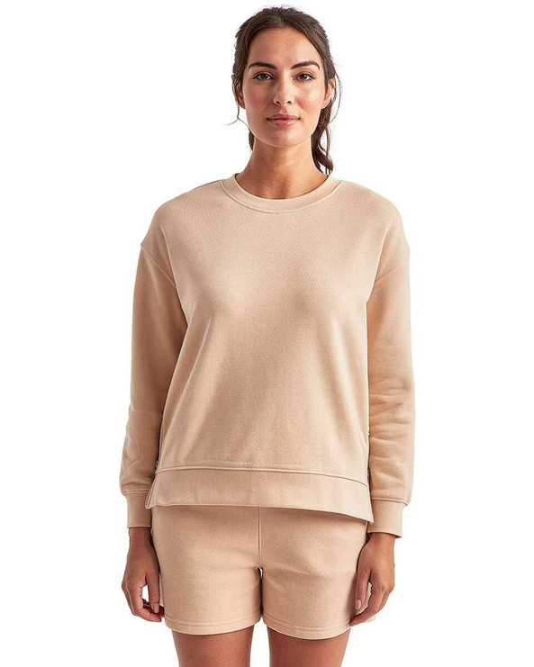 TriDri TD600 - Sudadera con cremallera lateral Billie, mujer