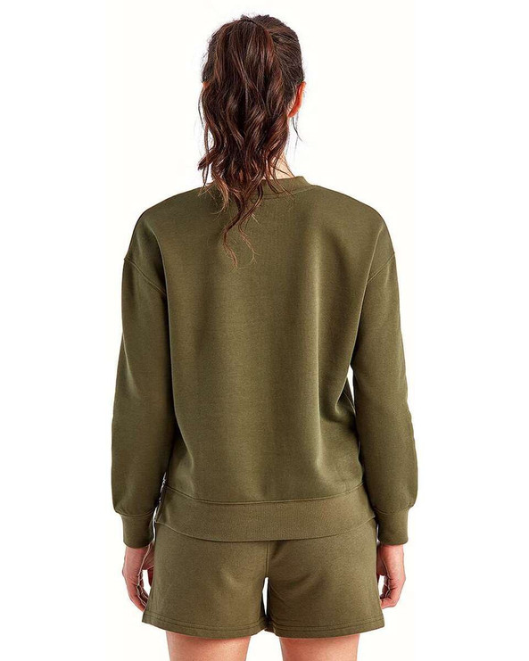 TriDri TD600 - Sudadera con cremallera lateral Billie, mujer