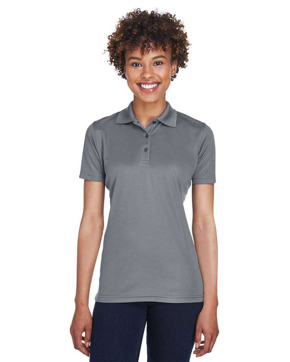 UltraClub 8210L - Polo de mujer Cool &amp; Dry Mesh Piqué