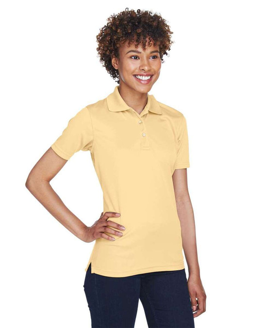 UltraClub 8210L - Polo de mujer Cool &amp; Dry Mesh Piqué