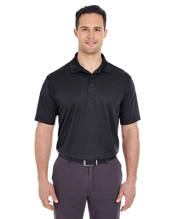 UltraClub 8210T - Men's Tall Cool & Dry Mesh Piqué Polo