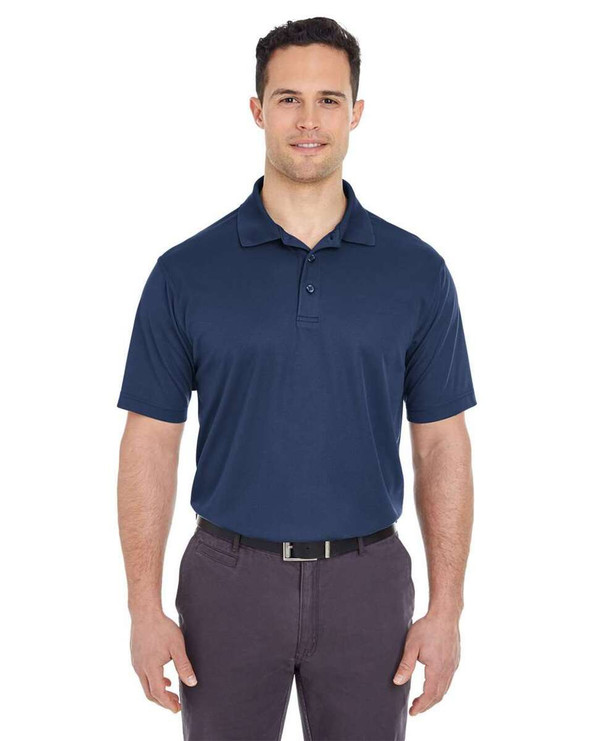 UltraClub 8210T - Polo Tall Cool &amp; Dry Mesh Piqué para hombre