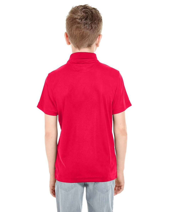 UltraClub 8210Y - Youth Cool & Dry Mesh Piqué Polo
