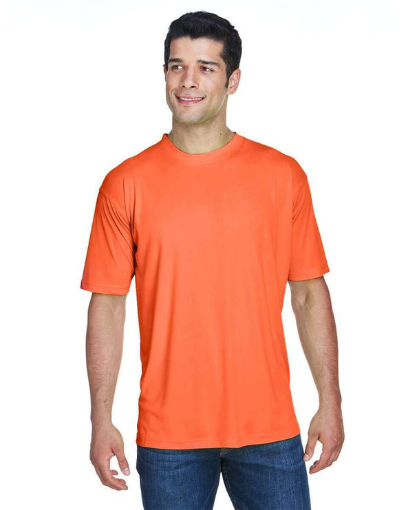 UltraClub 8420 - Camiseta de hombre Cool &amp; Dry Sport Performance Interlock